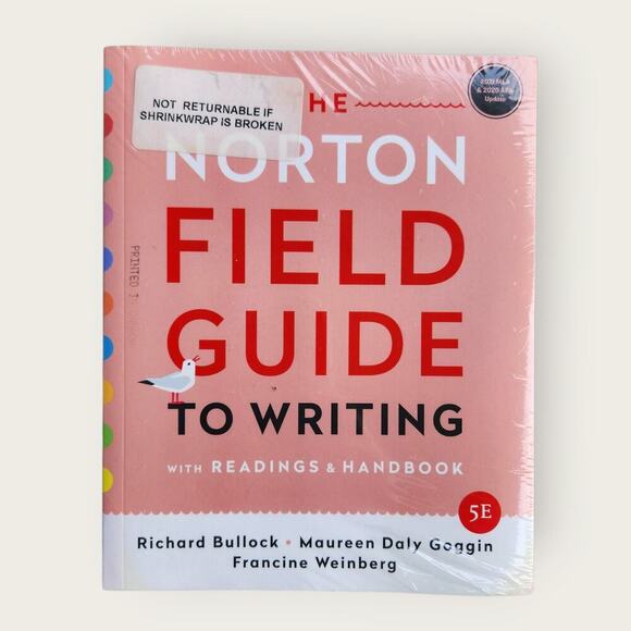 The Norton Field Guide To Writing 5E Reading an Handbook ISBN: 978-0-393-88574-3 - Picture 1 of 3